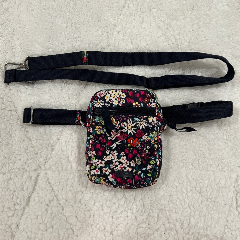 Vera Bradley Small Convertible Crossbody - Itsy Ditsy Pattern